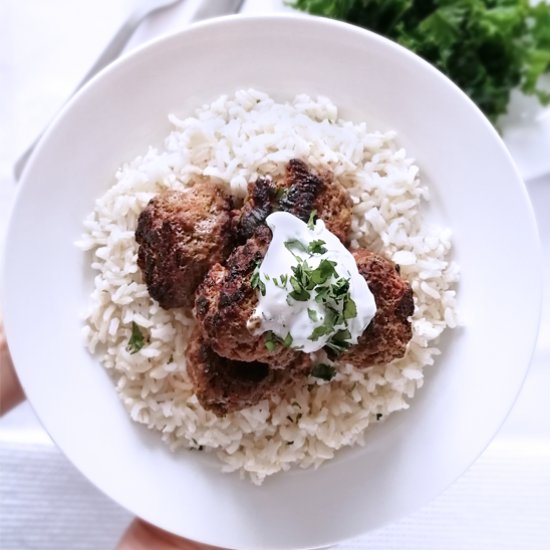 Low FODMAP Masala Meatballs