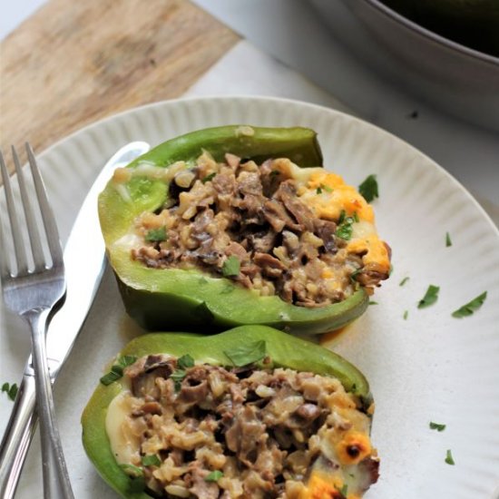 Philly Cheesesteak Peppers