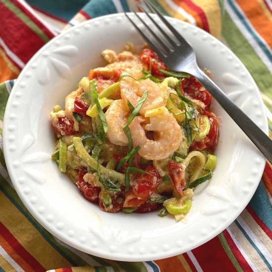 Low-Carb Baked Feta Cheese Pasta