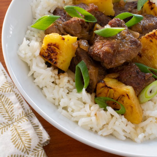 Pineapple Pork Adobo