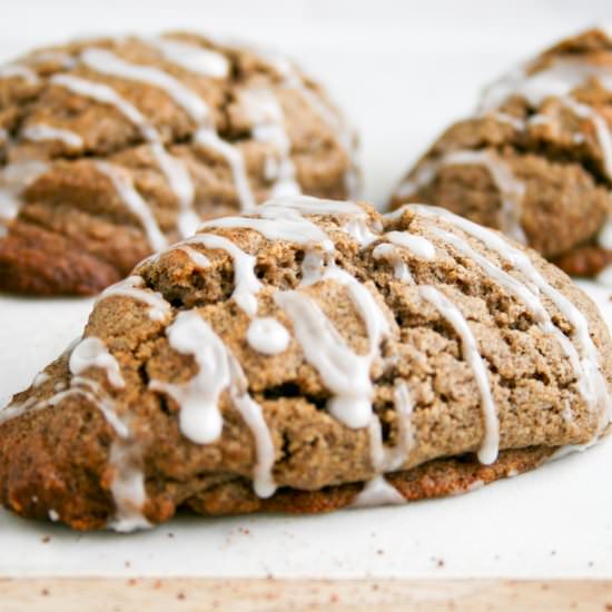 Buckwheat Chai Spiced Scones