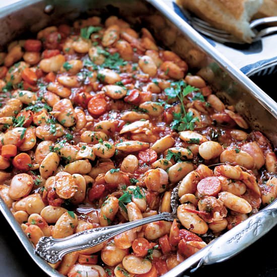 Greek Roasted Gigantes Beans