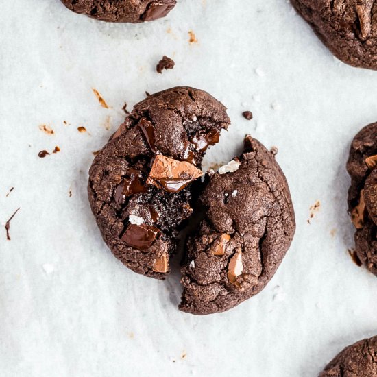 Brown Butte Triple Choc Cookies