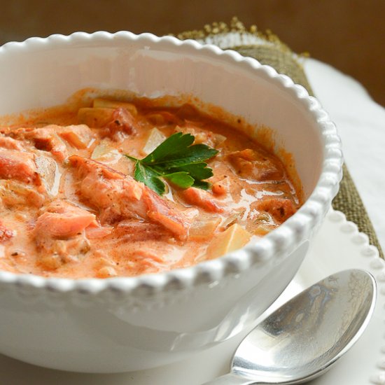 Smoked Salmon Chowder