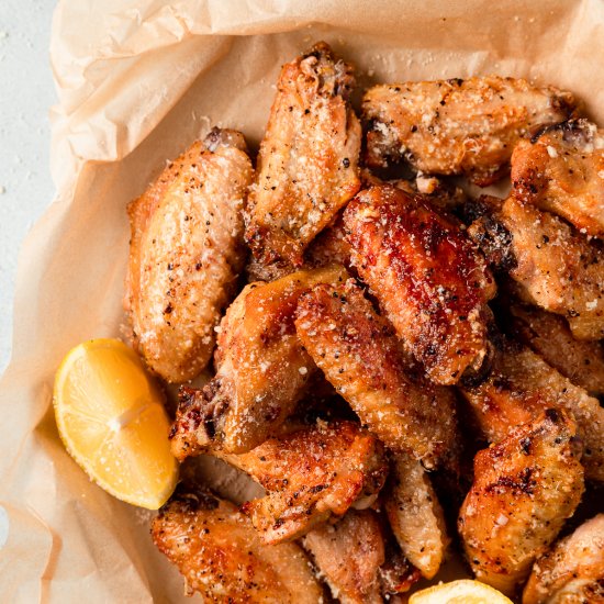 Parmesan Lemon Pepper Wings