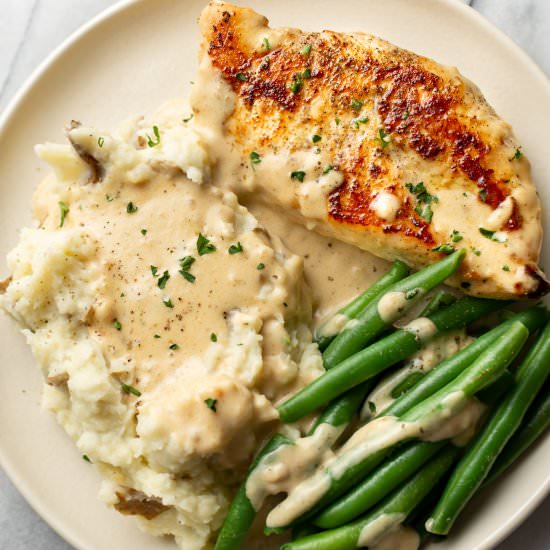 creamy garlic parmesan chicken