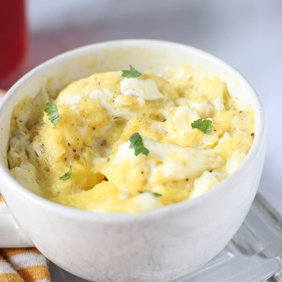 Scrambled Egg in a mug