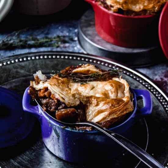 Guinness beef pot pie