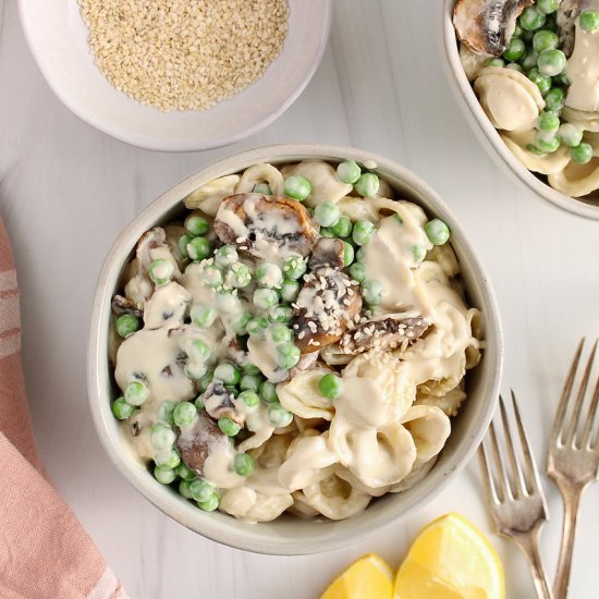 Garlic Tahini Pasta