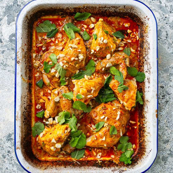 One-Pot Roasted Chicken Lemongrass