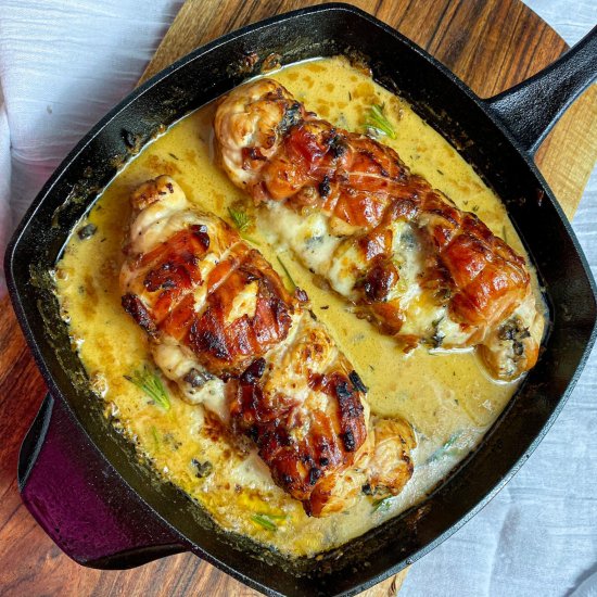 Prosciutto-wrapped Chicken Roulade