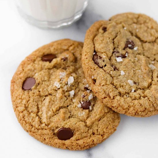 Rye Chocolate Chip Cookies