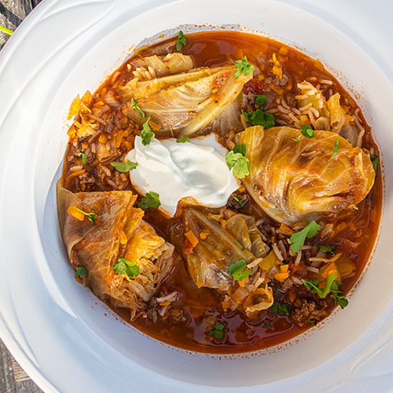 Best Cabbage Roll Soup  Gluten Free