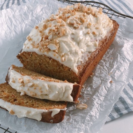 Moist carrot cake