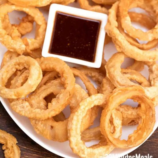 Beer Battered Onion Rings