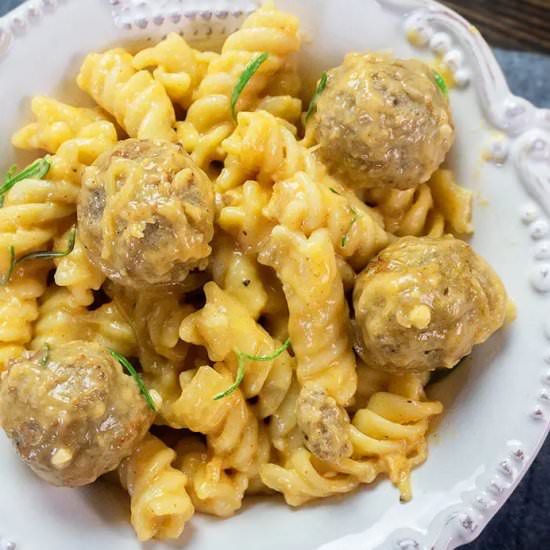 Instant Pot Swedish Meatball Pasta