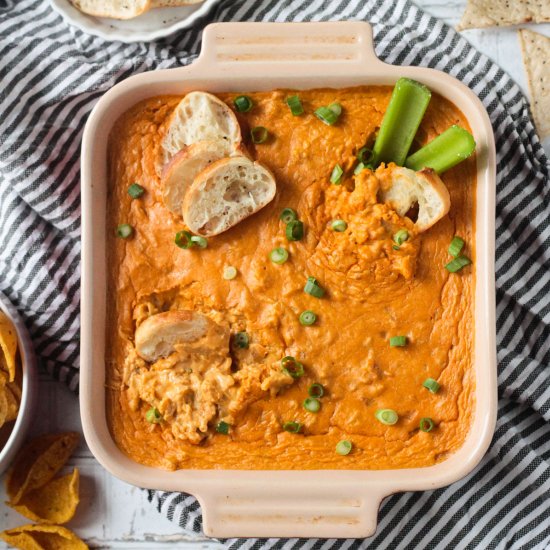 Vegan Buffalo Chicken Dip