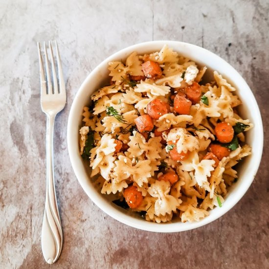 Roasted Herbed Carrot Pasta