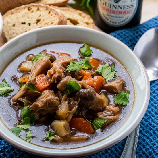 Vegan Irish Stew with Guinness