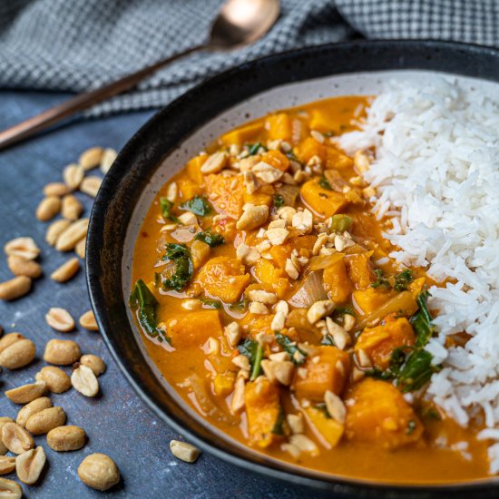 African Peanut Stew with Kale