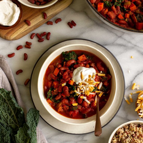 One Pot Bean Chili