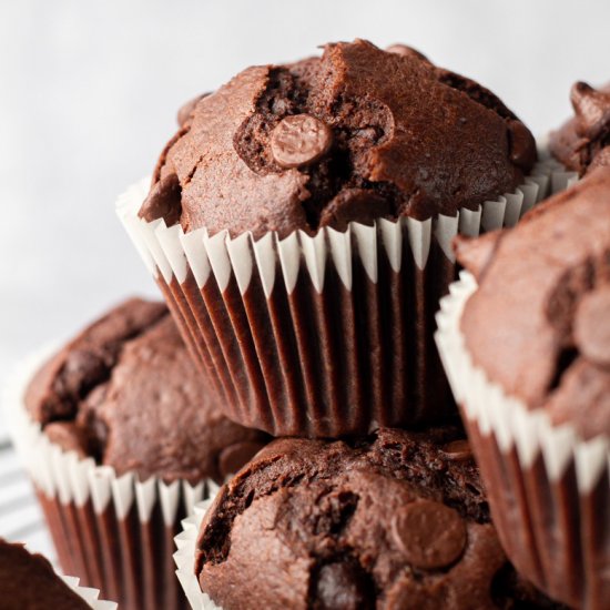 Mexican Hot Chocolate Muffins