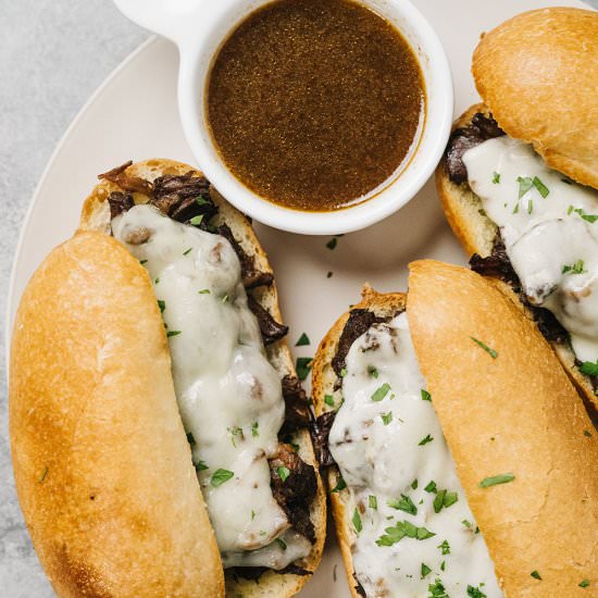 Instant Pot French Dip Sandwich