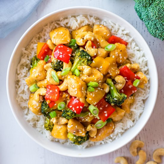 easy cashew chicken