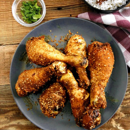 Crispy Oven Baked Drumsticks