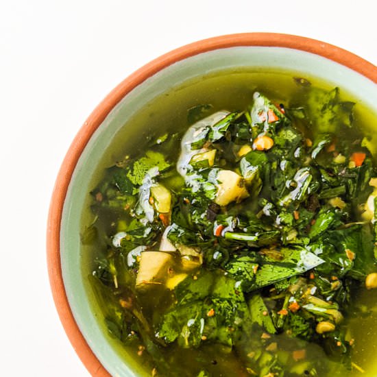 Argentinean-Inspired Chimichurri