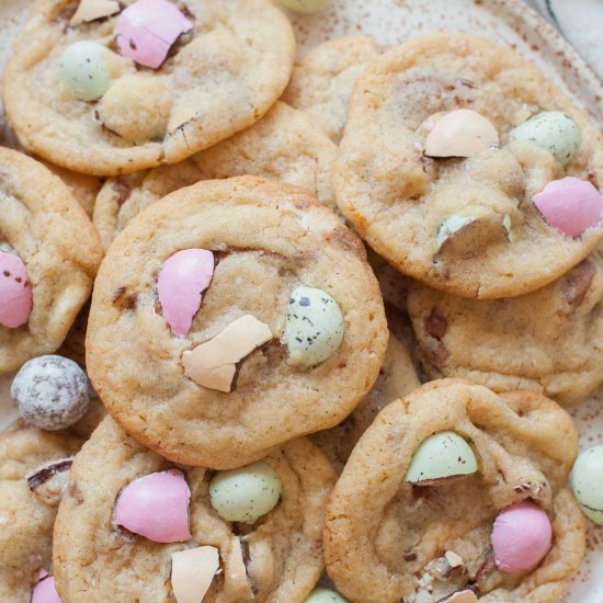 Easter candy cookies