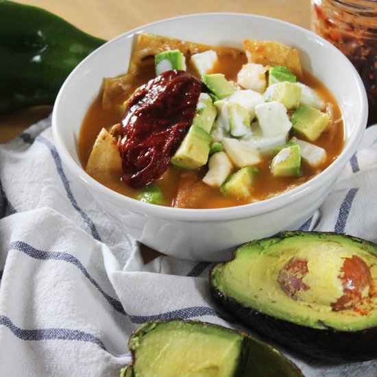 Mexican tortilla soup