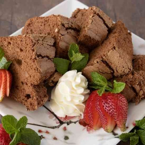 Chocolate Angel Food Cake