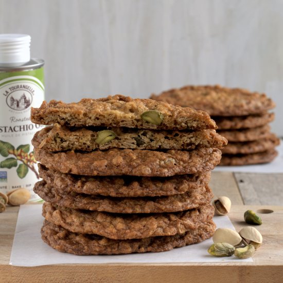 oatmeal pistachio cookies