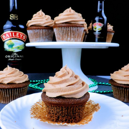 Bailey’s & Coffee Cupcakes