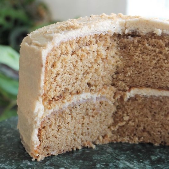 Spice Cake w/ Brown Sugar Frosting