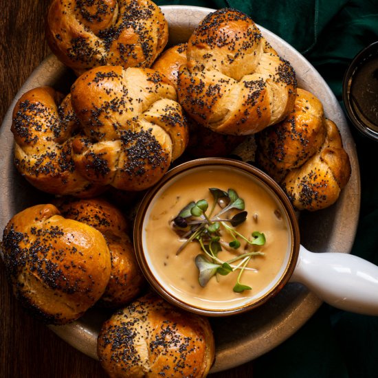 Poppyseed Pretzel Knots