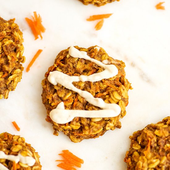 Vegan Carrot Cake Cookies