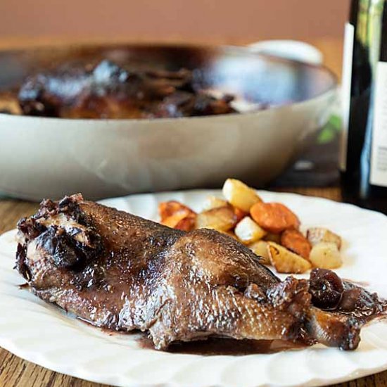 Duck in Cherry Wine Sauce