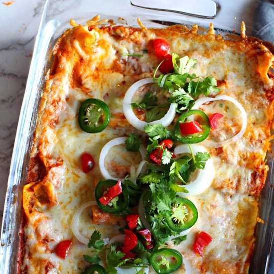 Creamy Chicken Enchilada Recipe