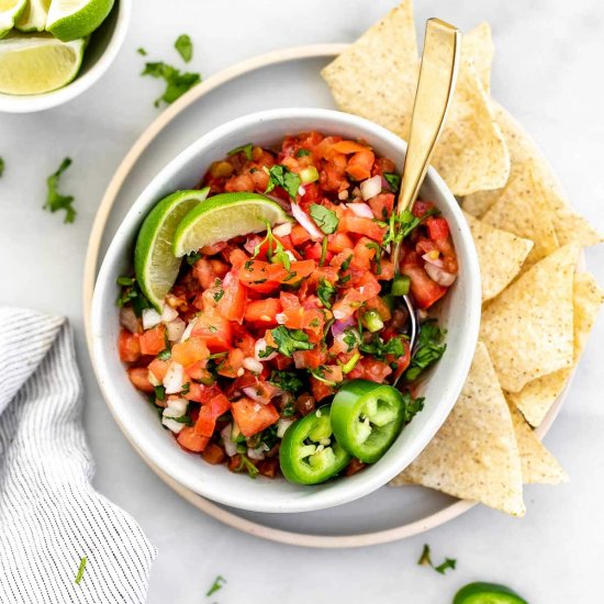 Homemade Pico de Gallo