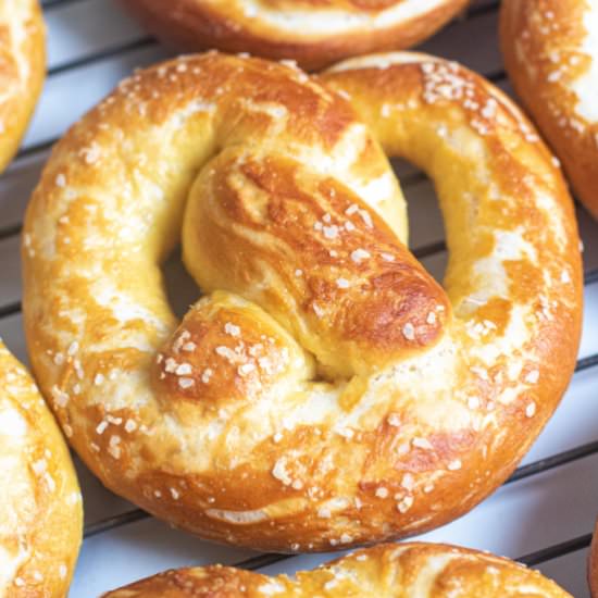 These Soft Pretzels From Scratch