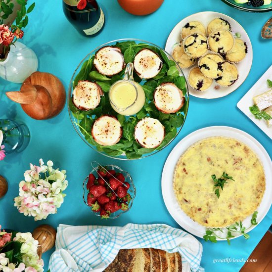 Elegant Easter Brunch Menu