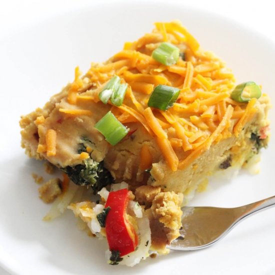 Vegan Breakfast Casserole (GF/AF)