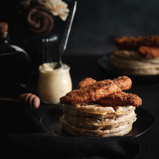 Vegan Chicken & Waffles