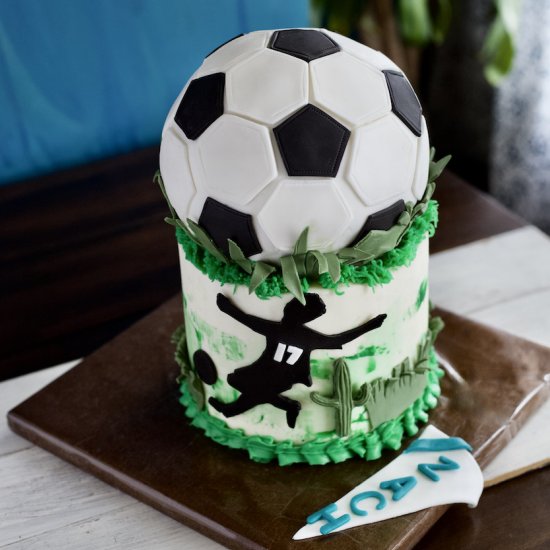 Soccer cake