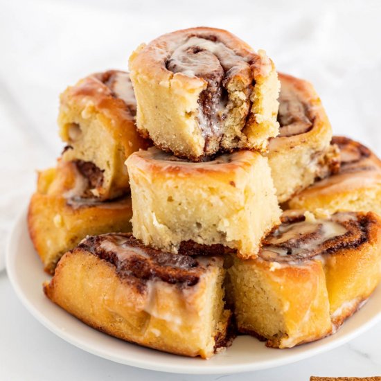 Fathead Cinnamon Rolls