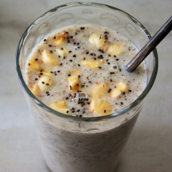 Oatmeal Smoothie & Chia Smoothie