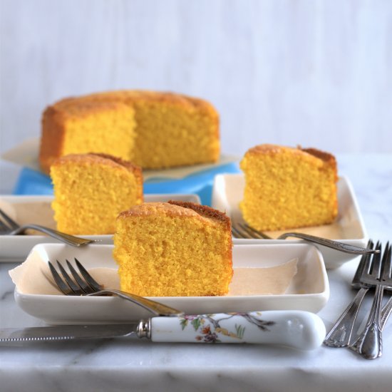 olive oil turmeric cake