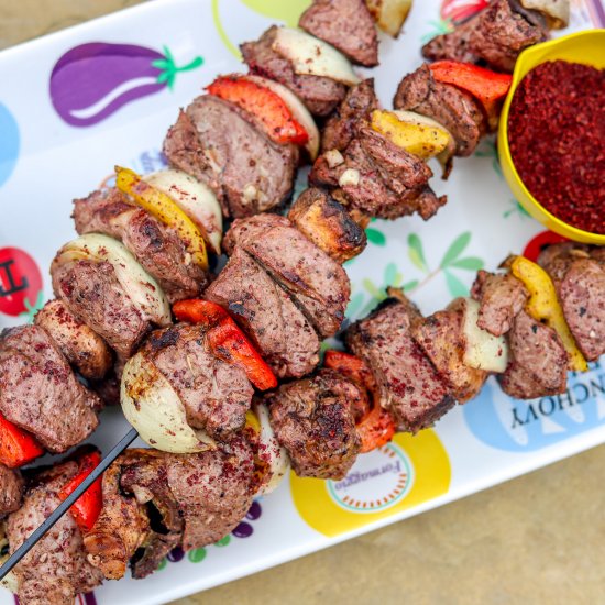 Lamb Shish Kabobs